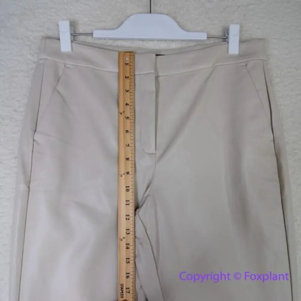 New!‎ J. Crew *Pen Mark* Kate straight-leg pant in faux leather, size 12
